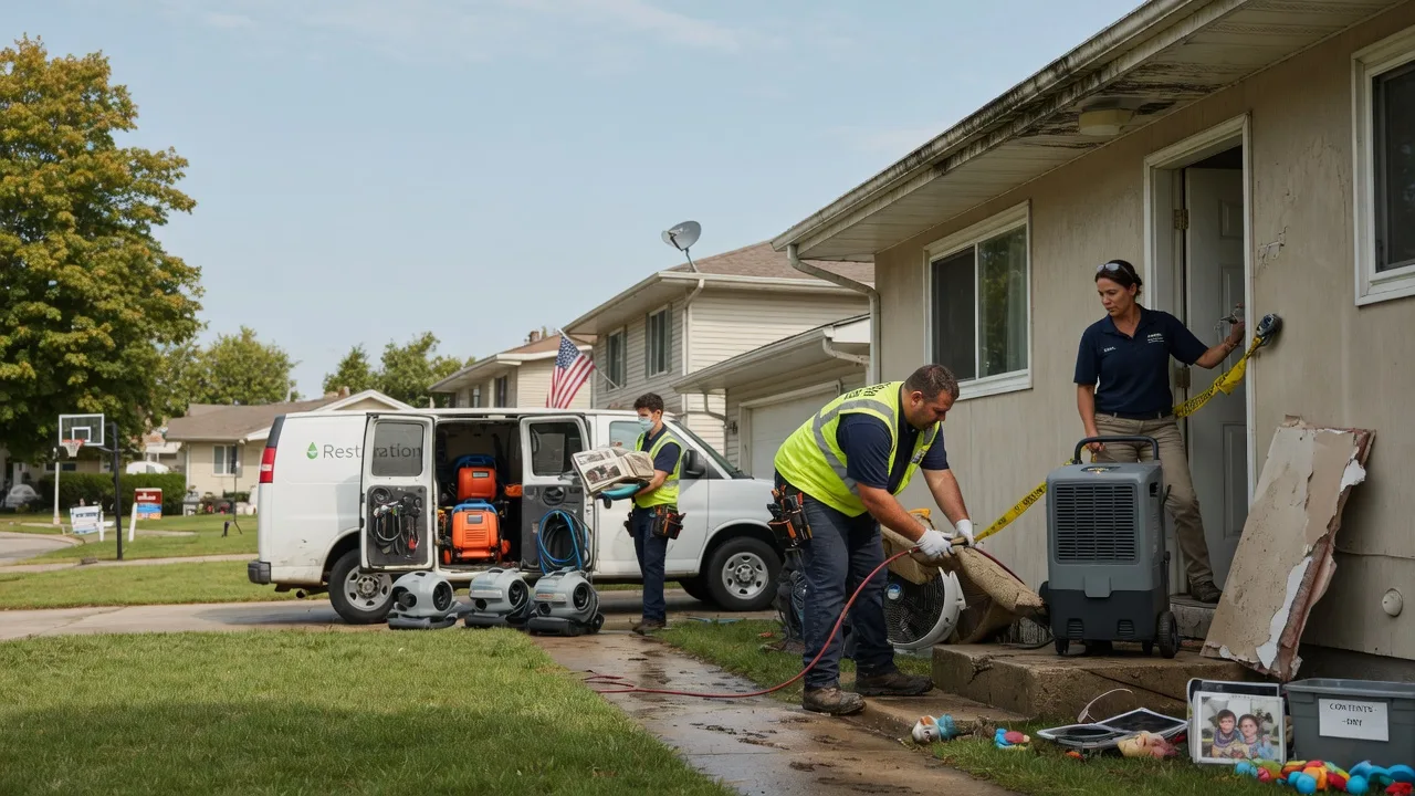 Water Damage Restoration in Ellinwood, KS near me